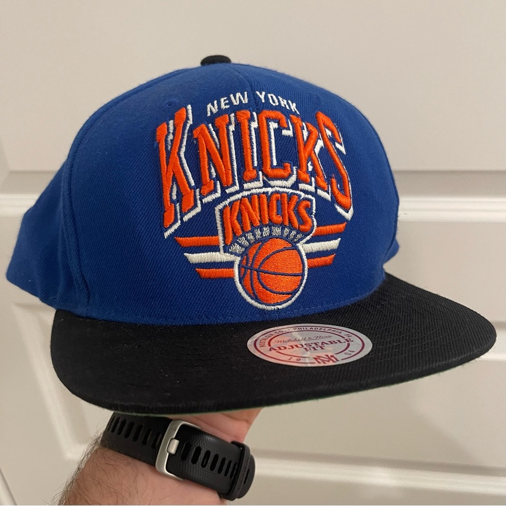 New York Knicks Blue and Black SnapBack